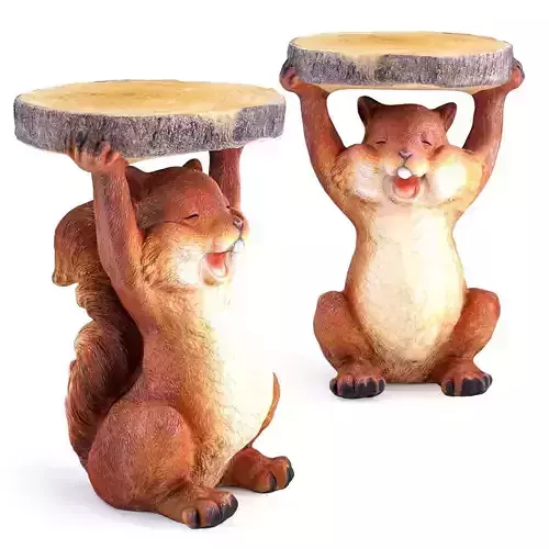 SIDE TABLE ANIMAL MINI SQUIRREL