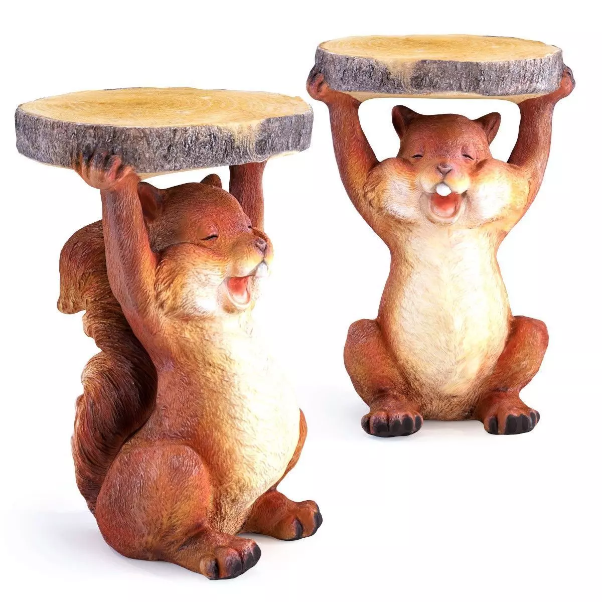 SIDE TABLE ANIMAL MINI SQUIRREL 3D model_0