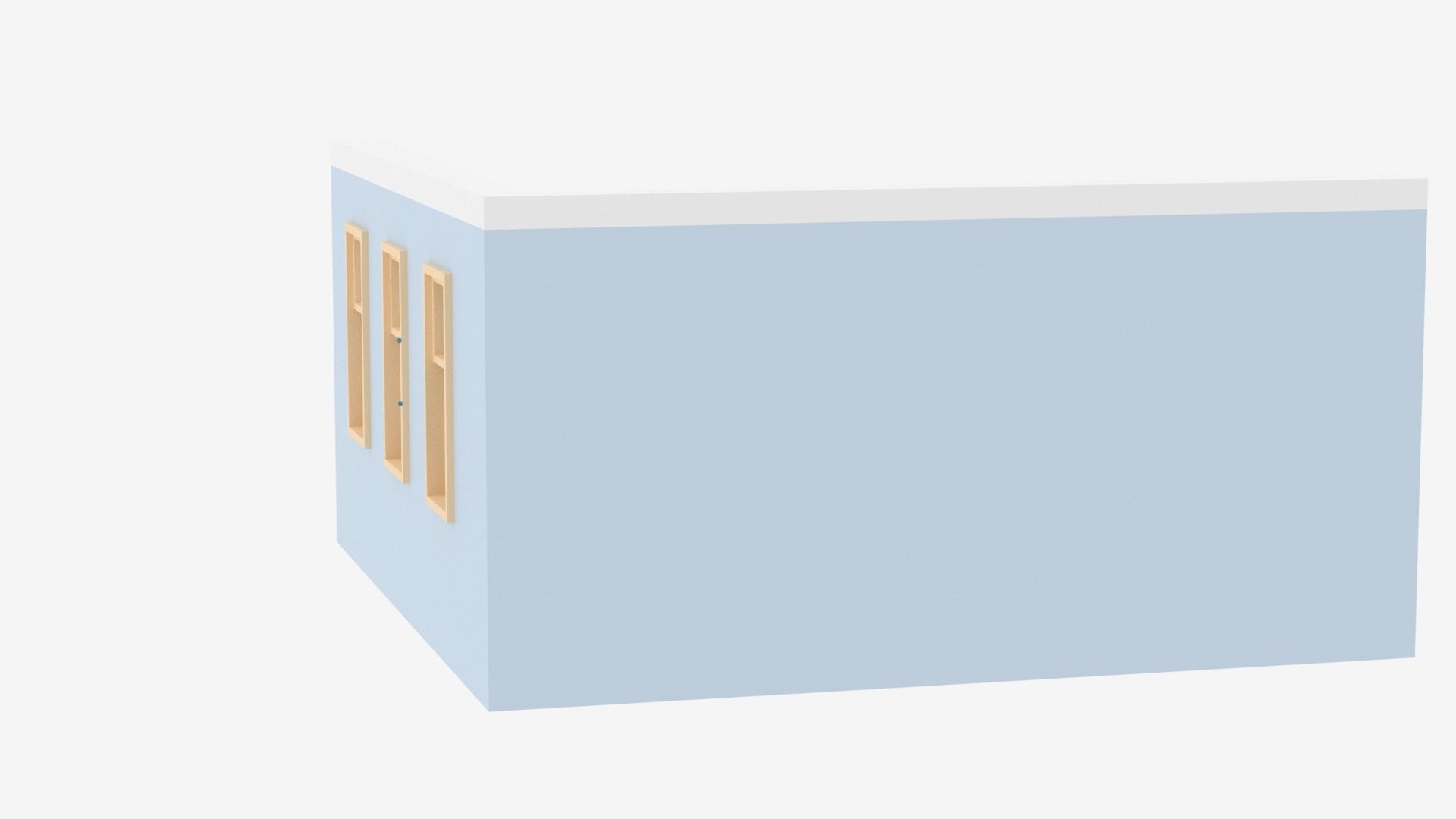 Lowpoly Cartoon Classroom Low-poly 3D model_22