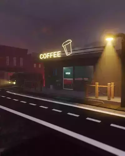 Coffee Shop Night