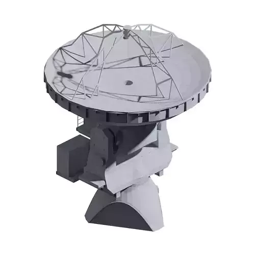  Atacama Large Millimeter Array Dish - ALMA 3D model