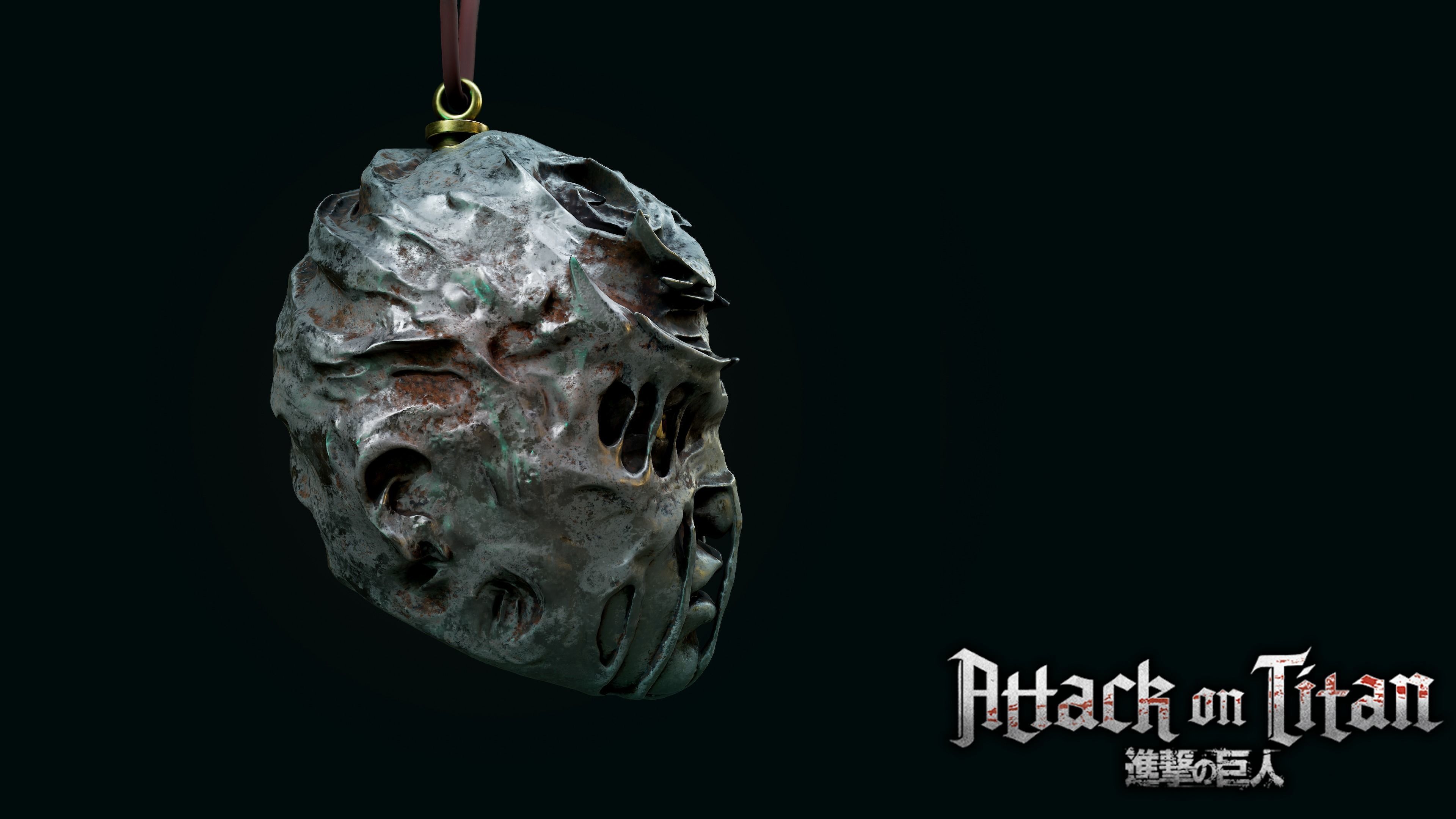 Attack on Titan Warhammer Titan Pendant Ready to 3D Print 3D print model_5