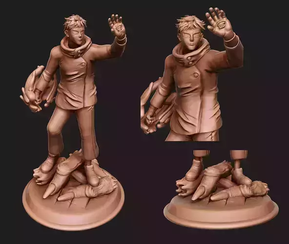 Yuji Itadori - jujutsu kaisen 3d print 3D Model  3D print model