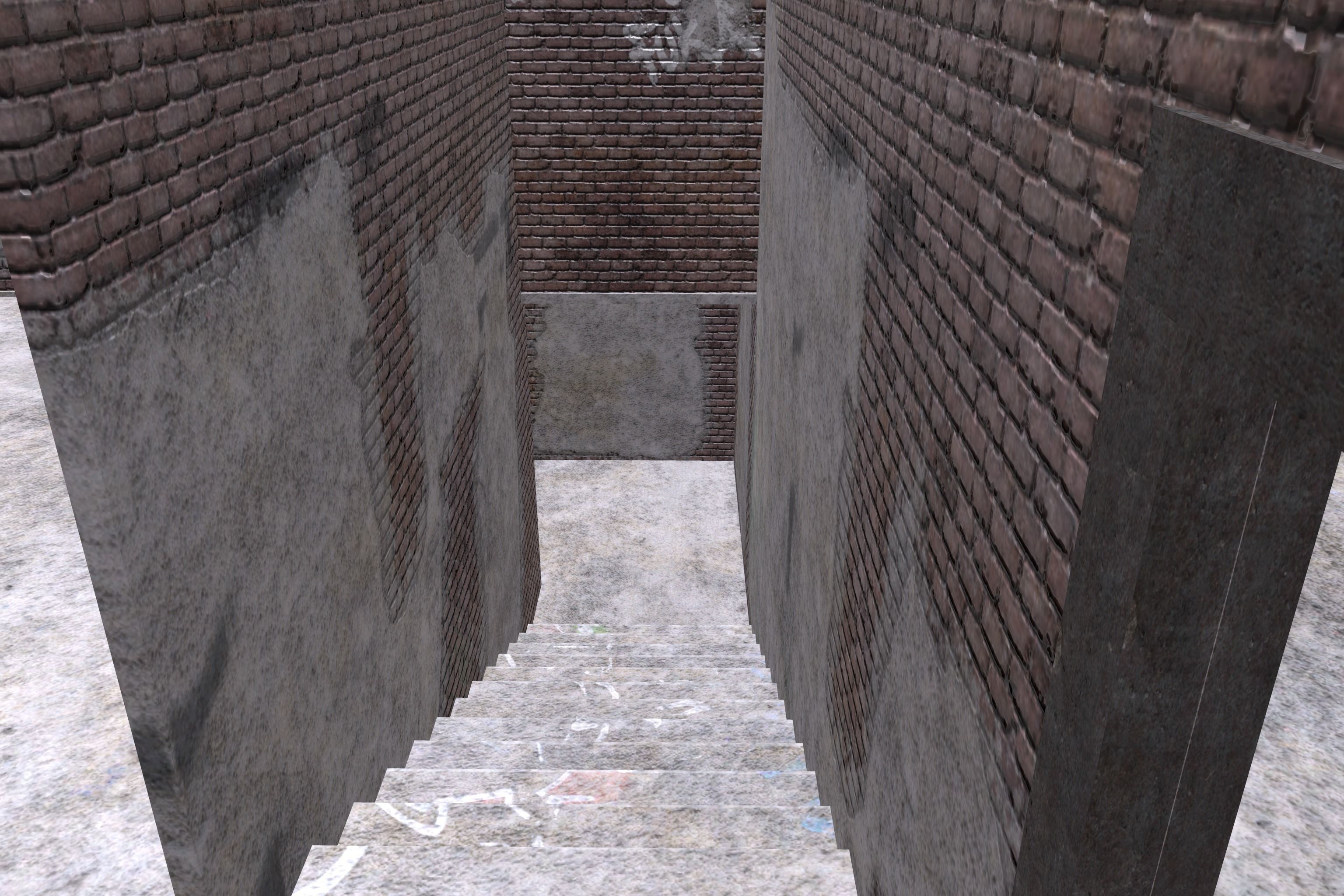 ABBANDONED BUILDING 01 Low-poly 3D model_6