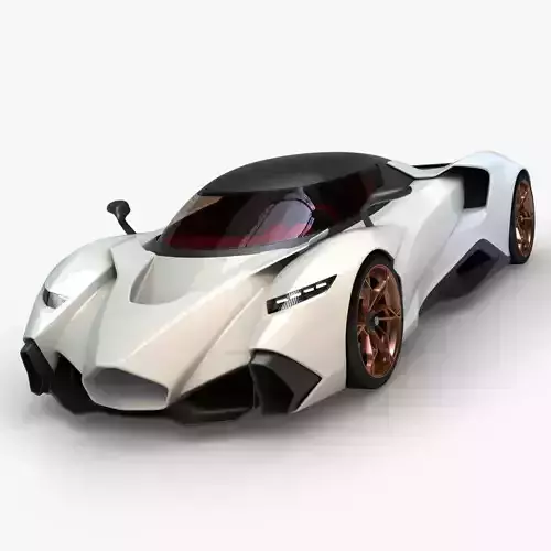 Supercar Sanca-2 3D model