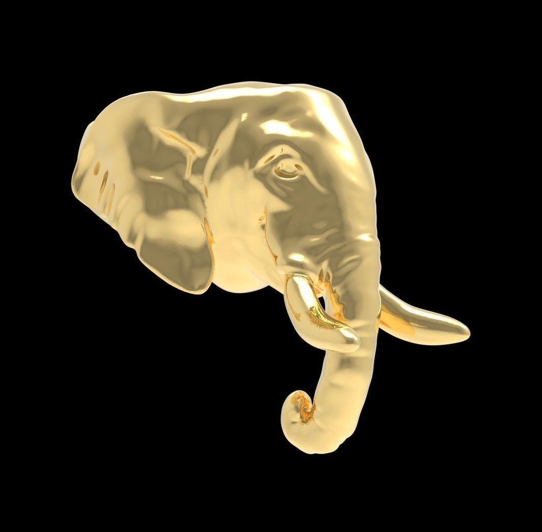 Ring Elephant original 3D print model_2