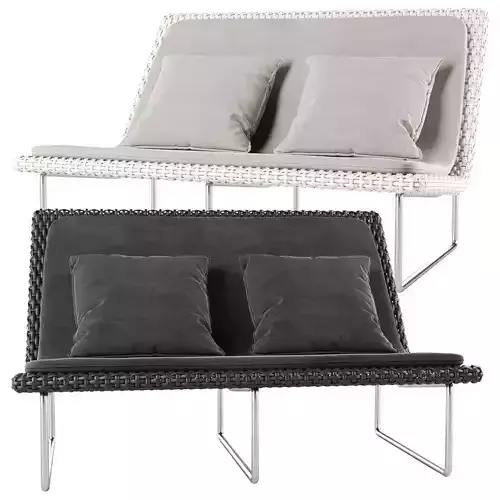 Sand Loveseat by Paola Lenti 