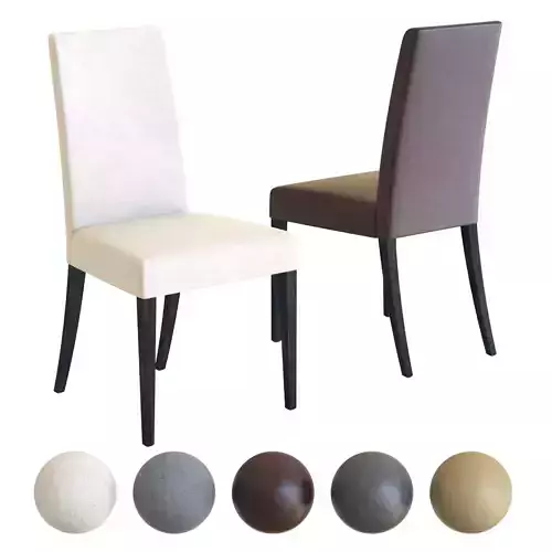 Scavolini Freetime Dining Chair Low-poly 3D model