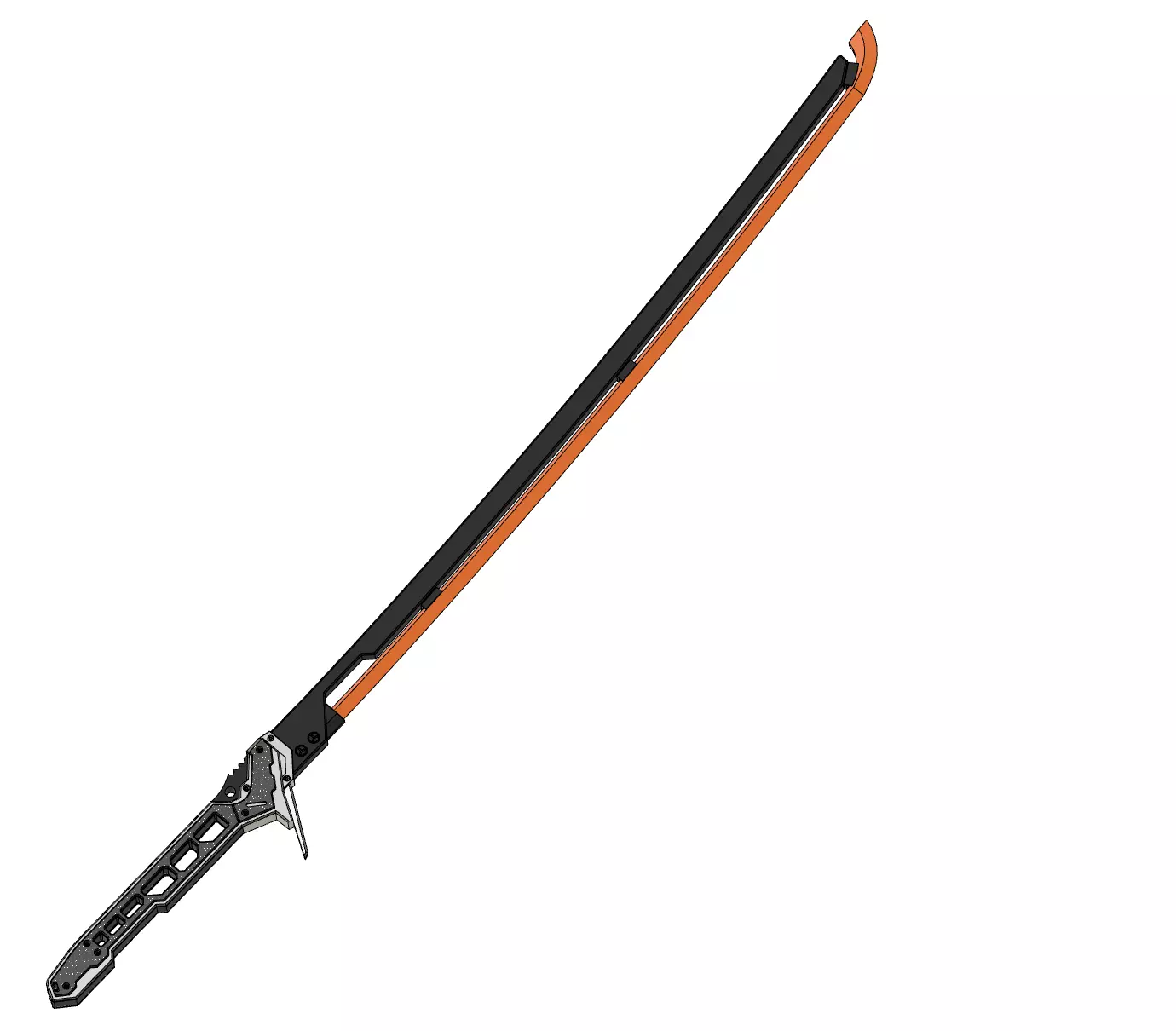 Cyberpunk 2077 Thermal Katana 3D print model_0