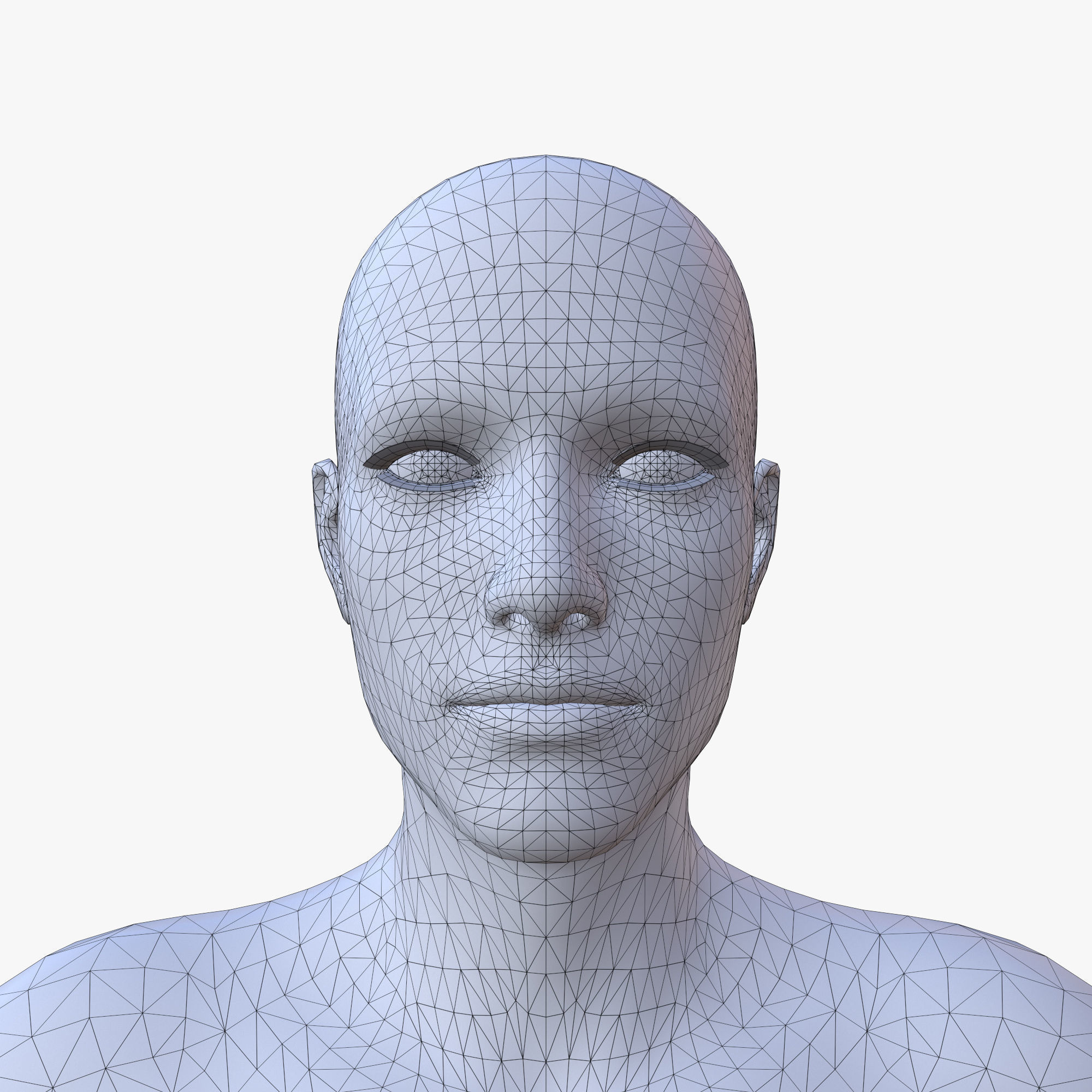 50 BASE MESH 3D Model Collection_33
