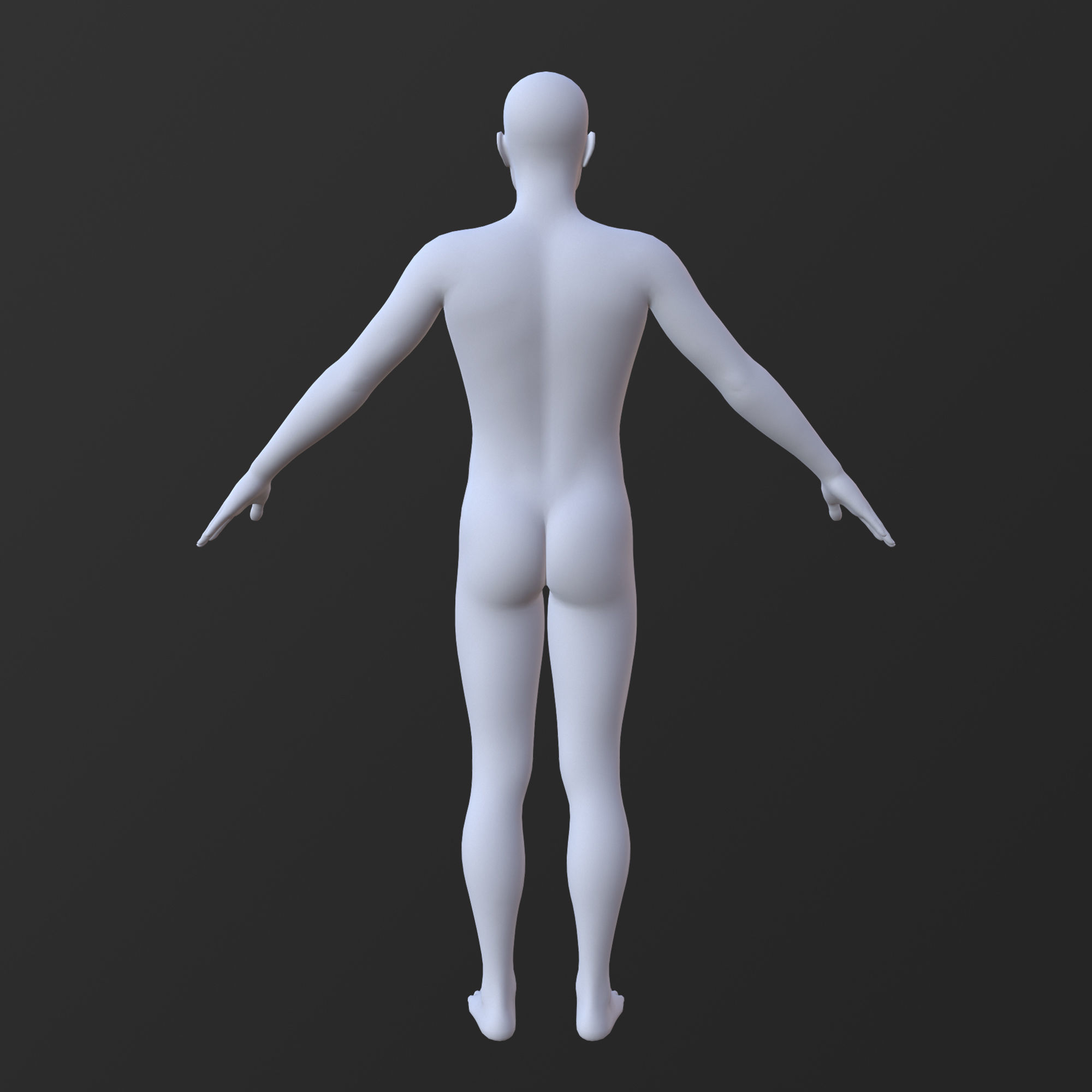 50 BASE MESH 3D Model Collection_38