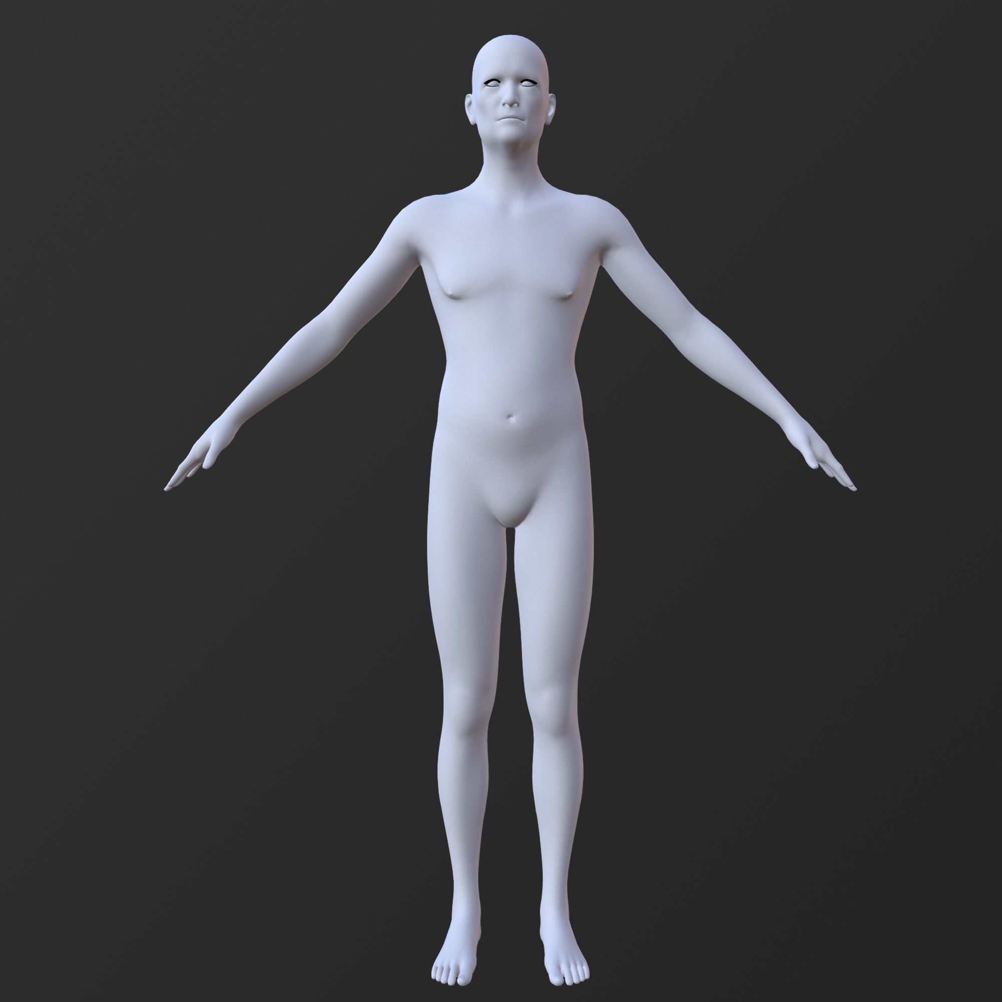 50 BASE MESH 3D Model Collection_19