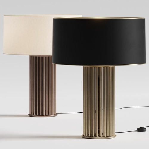 Hugues Chevalier Danton Table Lamps 3D model