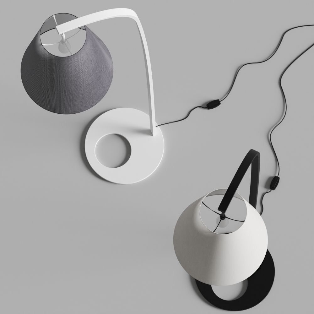 Egoitaliano Cobe Floor Lamps 3D model_1