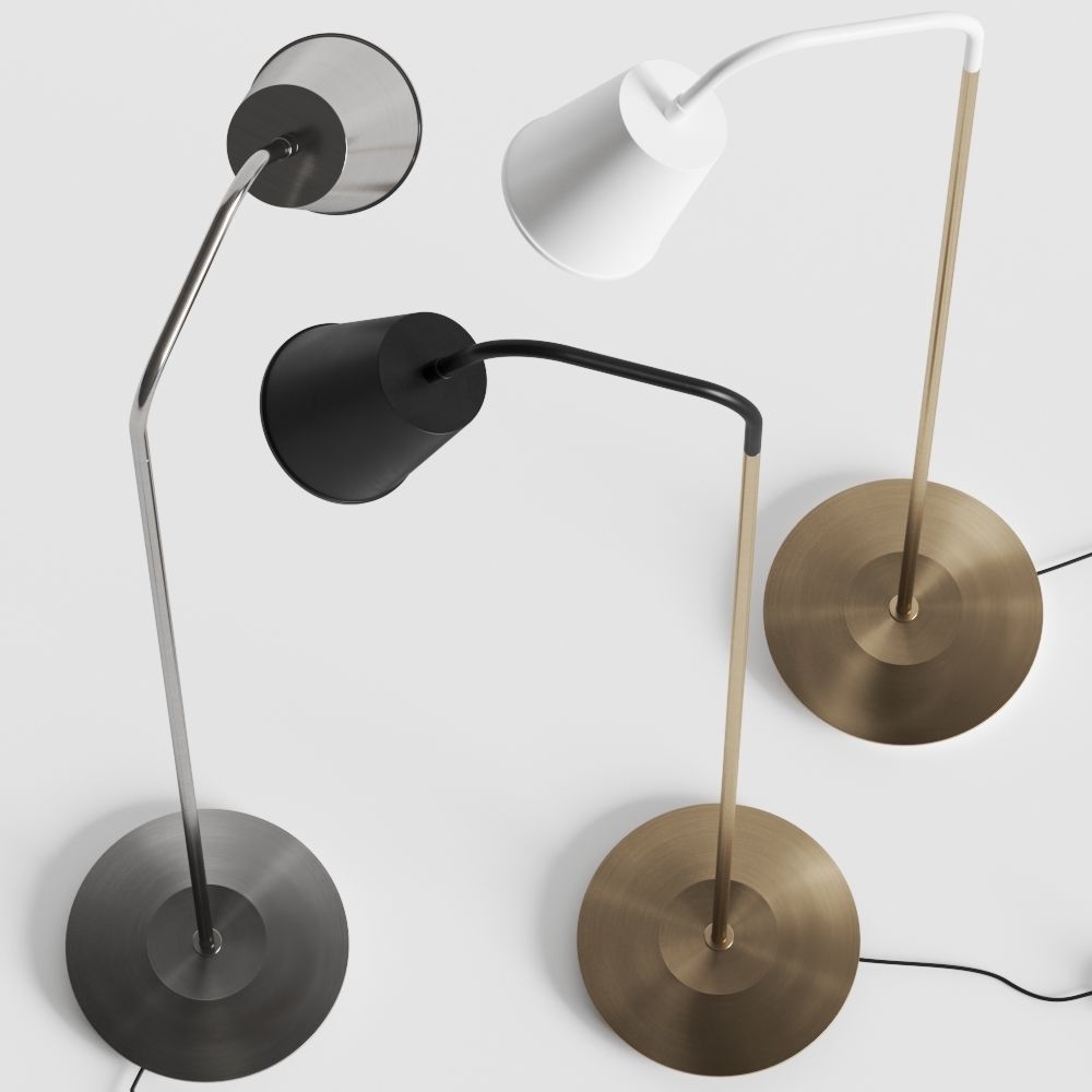 CB2 Exclusive Crane Floor Lamps 3D model_1