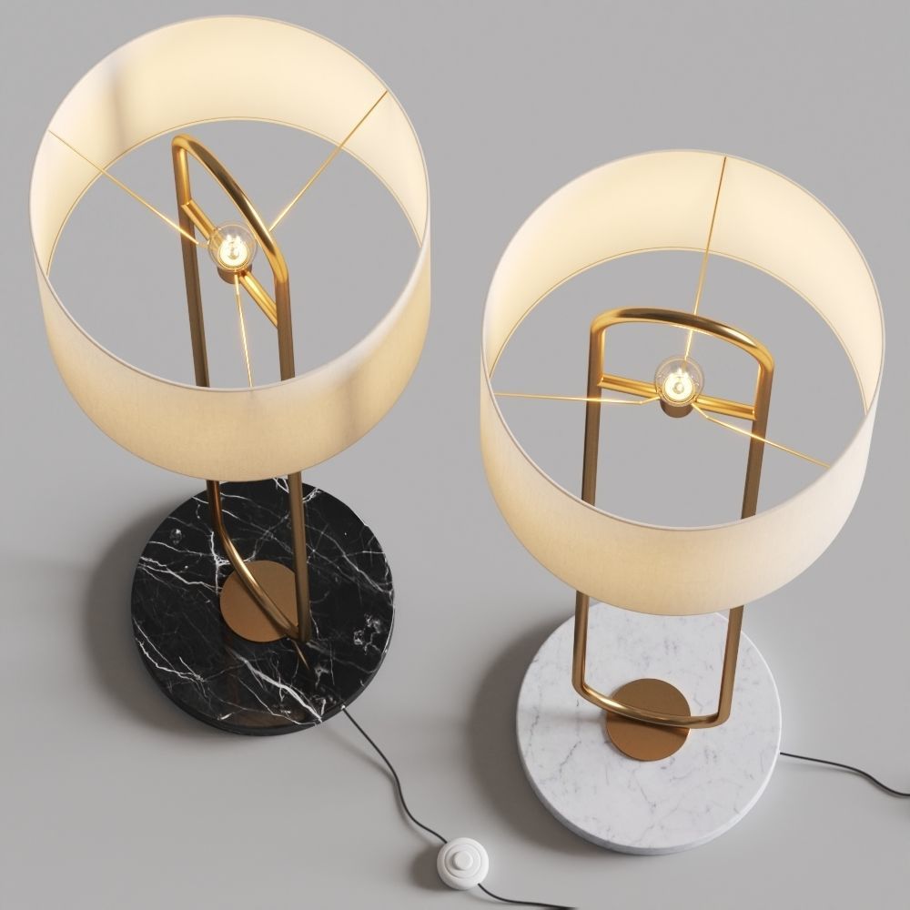 CB2 Exclusive Top Warner Floor Lamps 3D model_1