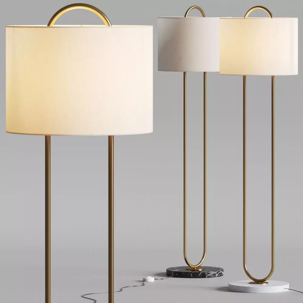CB2 Exclusive Top Warner Floor Lamps 3D model_0