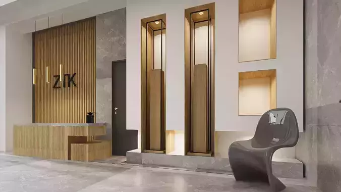 Entrance and Office Design