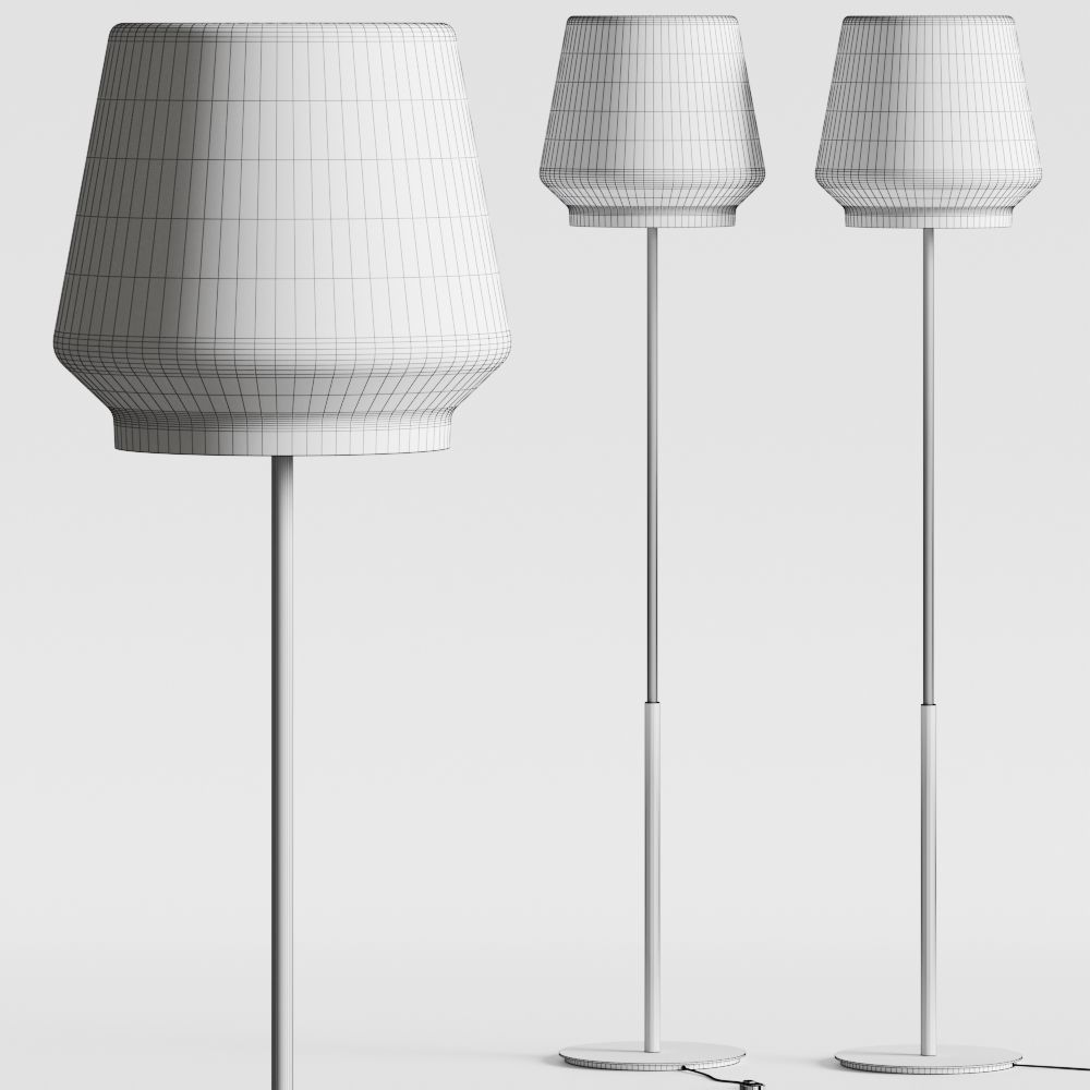 Millelumen Casablanca Aleve Floor Lamps 3D model_3
