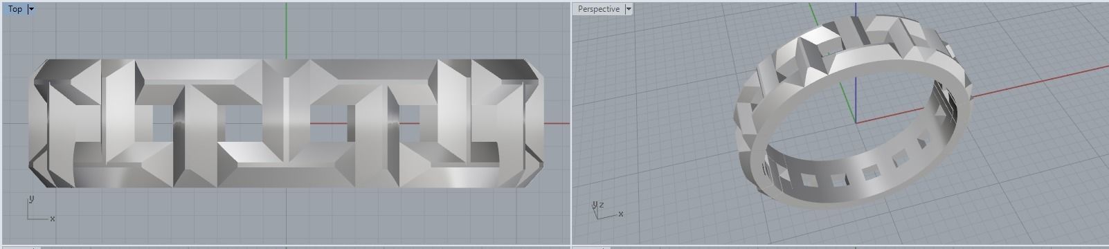 wedding ring 3D print model_3