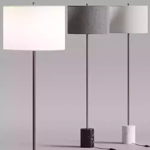 Pottery Barn Geoff Marble Floor Lamps