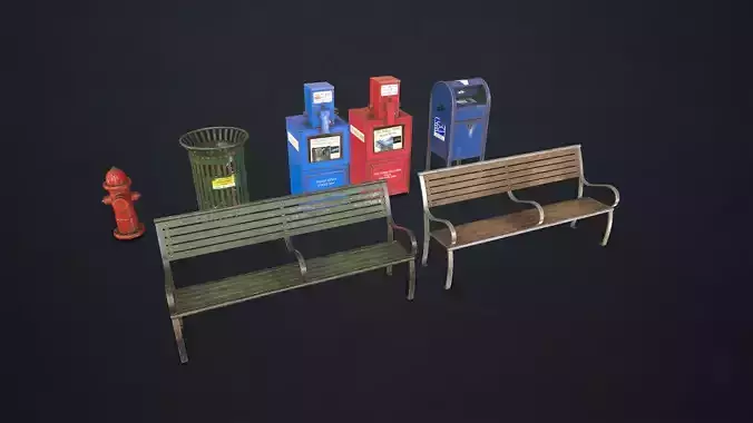 Street Elements Collection 1