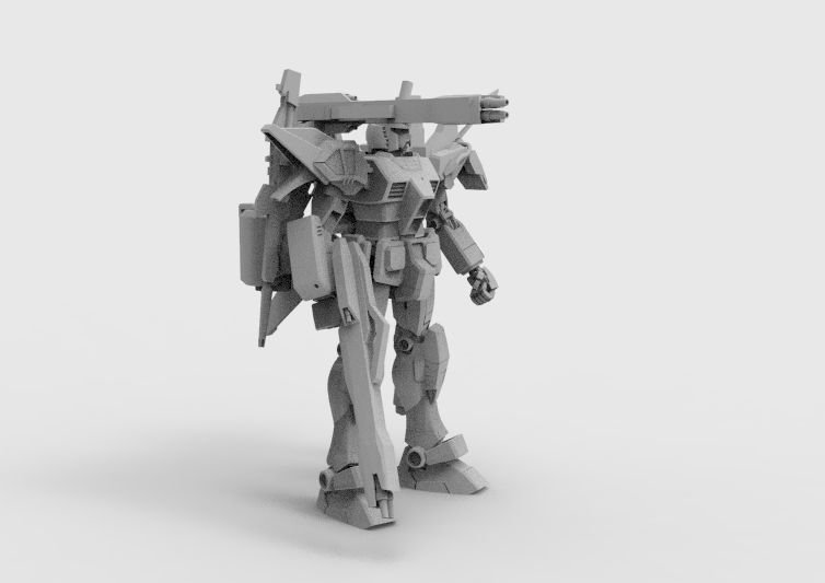 Gundam RX-78 Defender 3D model_33