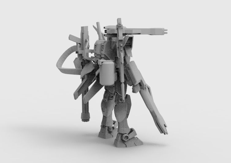 Gundam RX-78 Defender 3D model_28