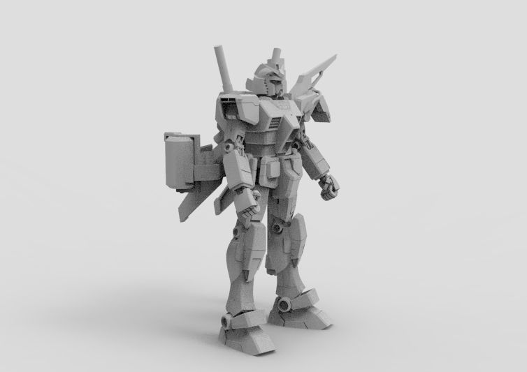 Gundam RX-78 Destroyer 3D model_33