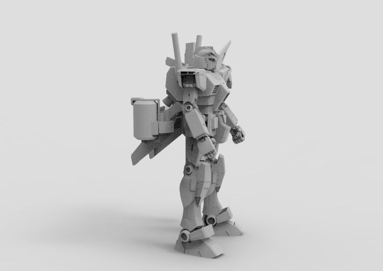 Gundam RX-78 Destroyer 3D model_31