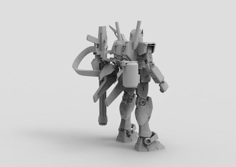 Gundam RX-78 Destroyer 3D model_28