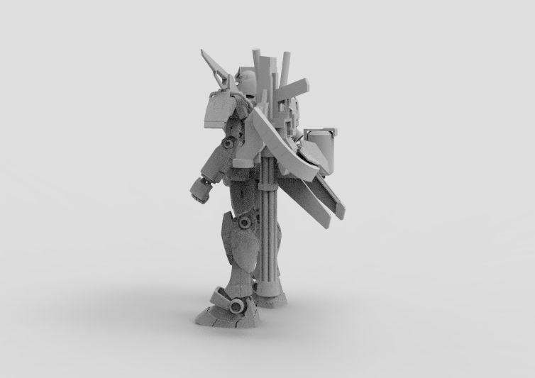Gundam RX-78 Destroyer 3D model_40