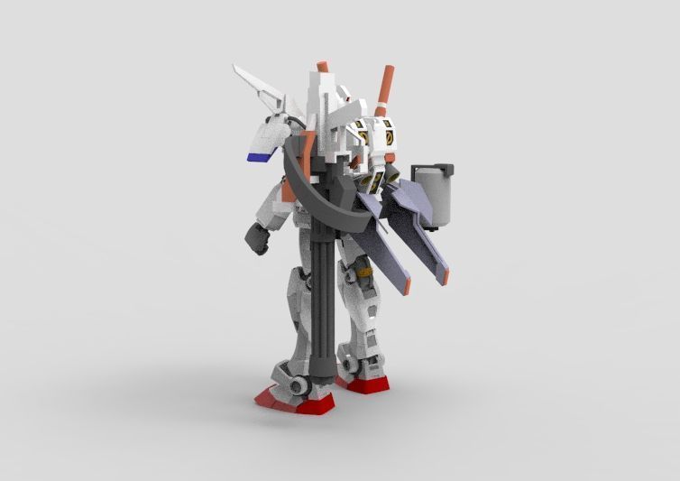 Gundam RX-78 Destroyer 3D model_2