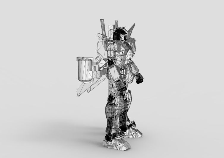 Gundam RX-78 Destroyer 3D model_51