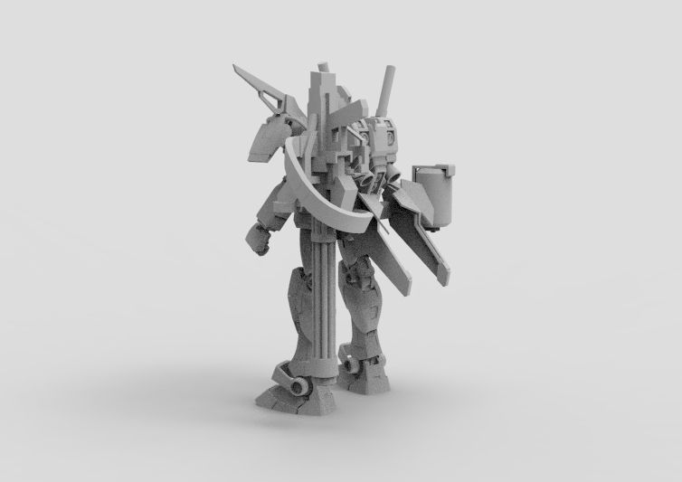 Gundam RX-78 Destroyer 3D model_22