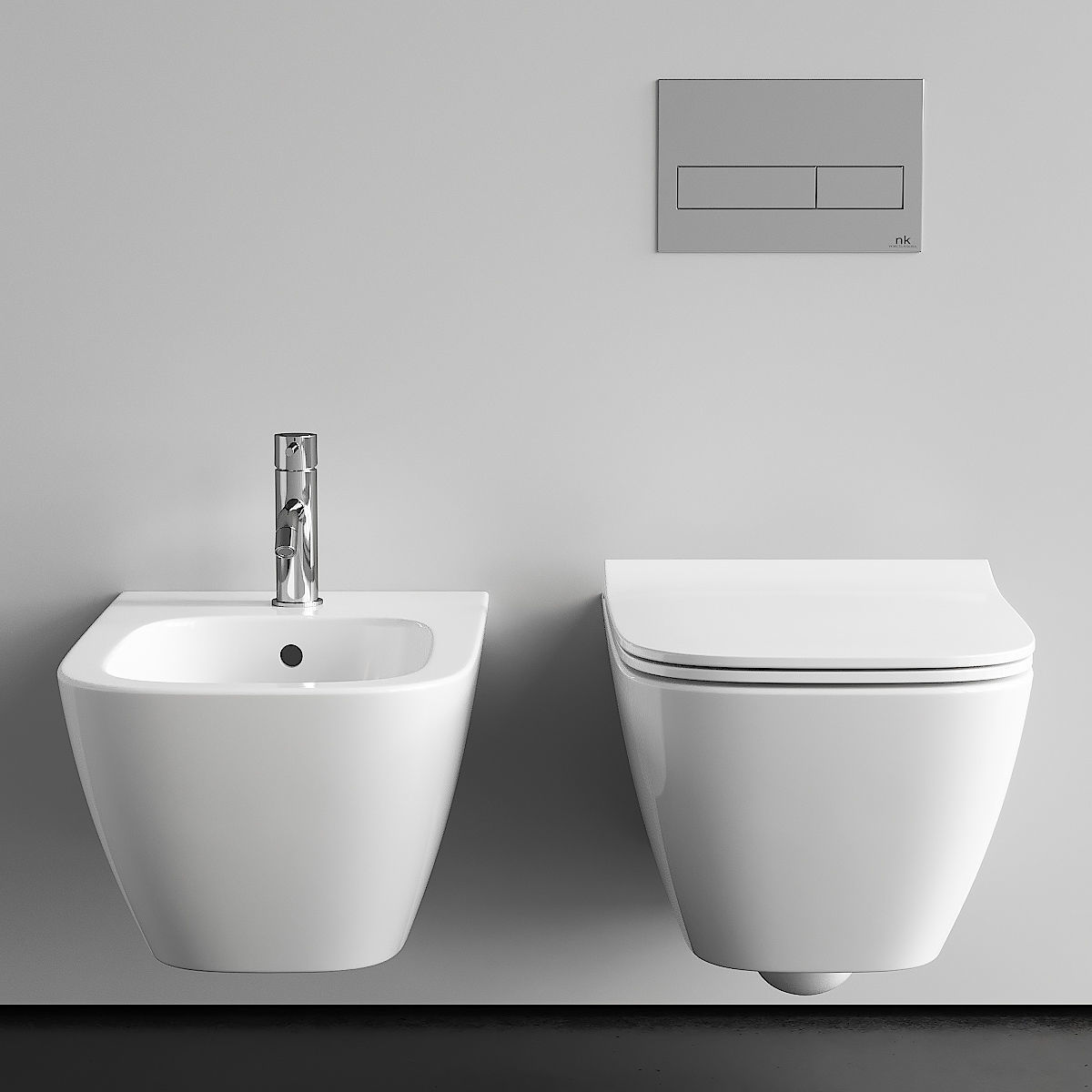 Kolo Modo Wall Hung WC 3D model_2