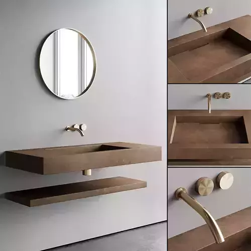Italgraniti Groove Vanity Unit