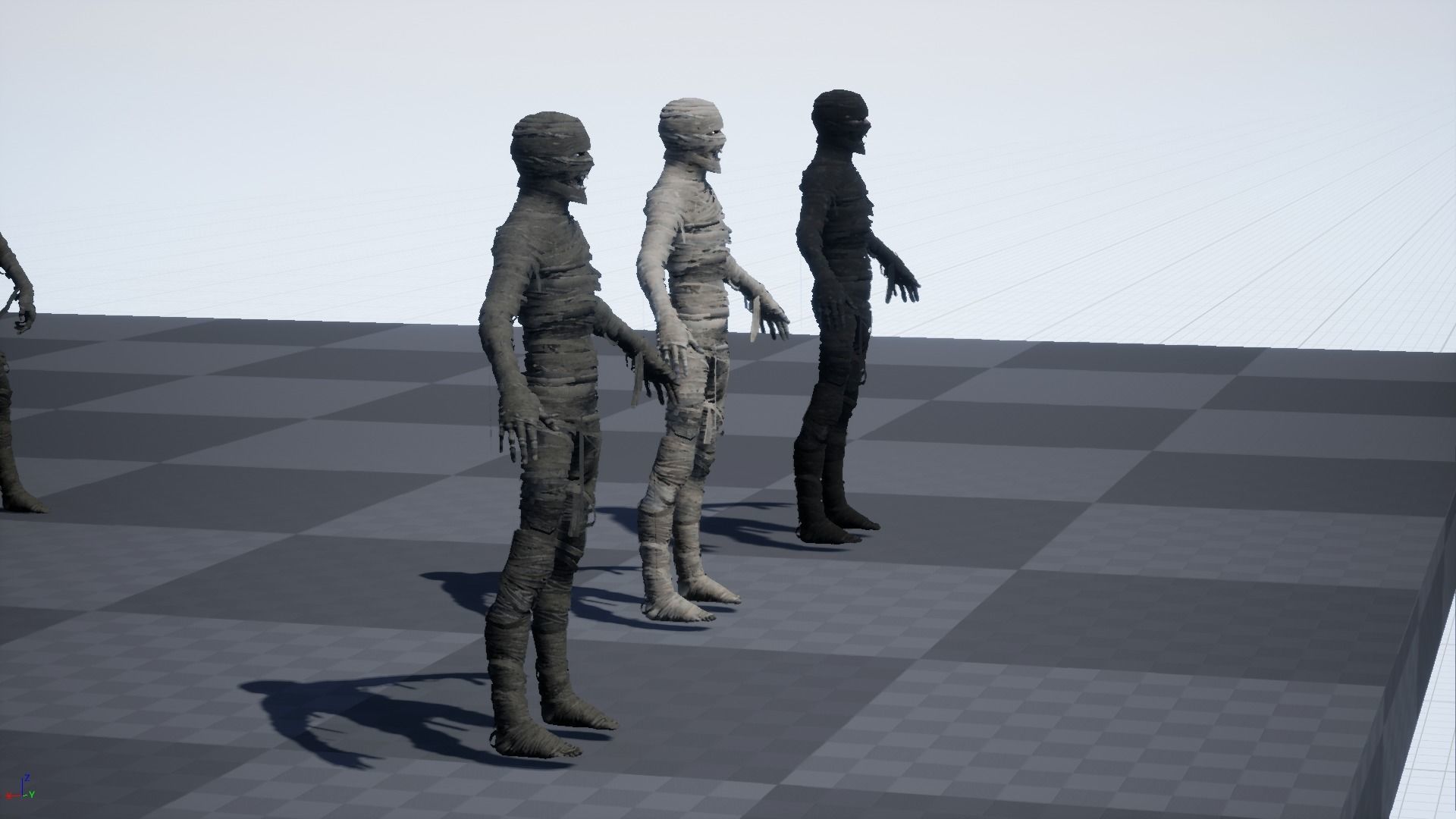 MummyGameReady mummy Low-poly 3D model_24