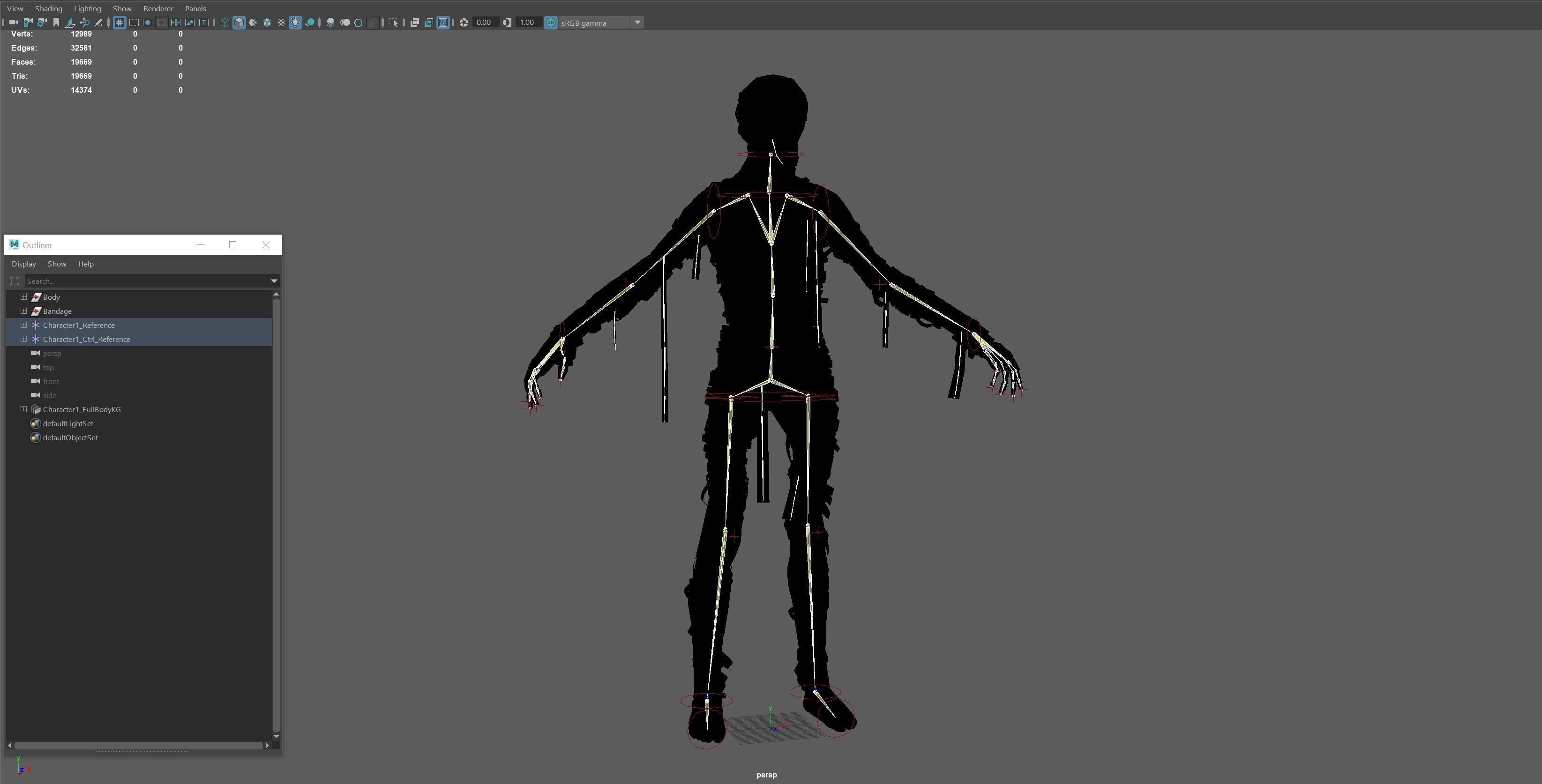 MummyGameReady mummy Low-poly 3D model_25