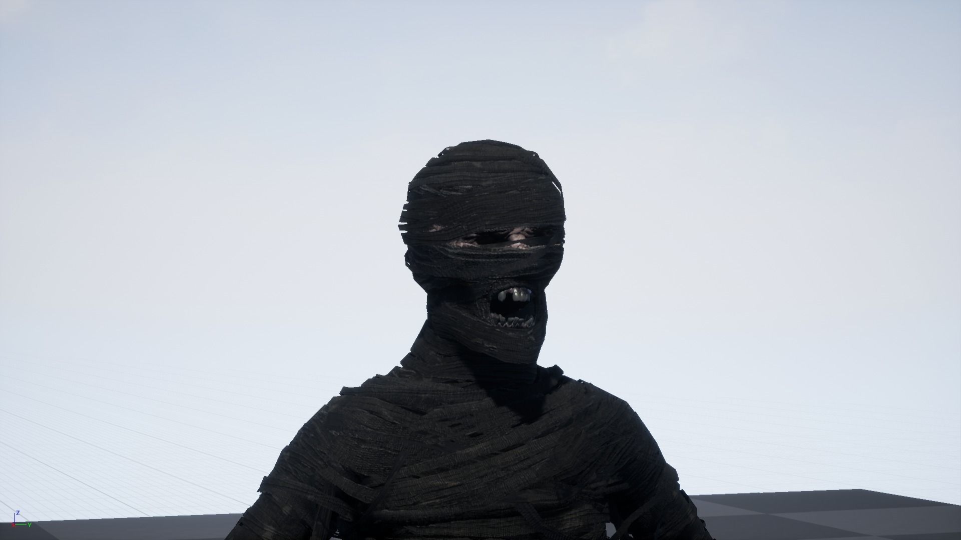 MummyGameReady mummy Low-poly 3D model_22