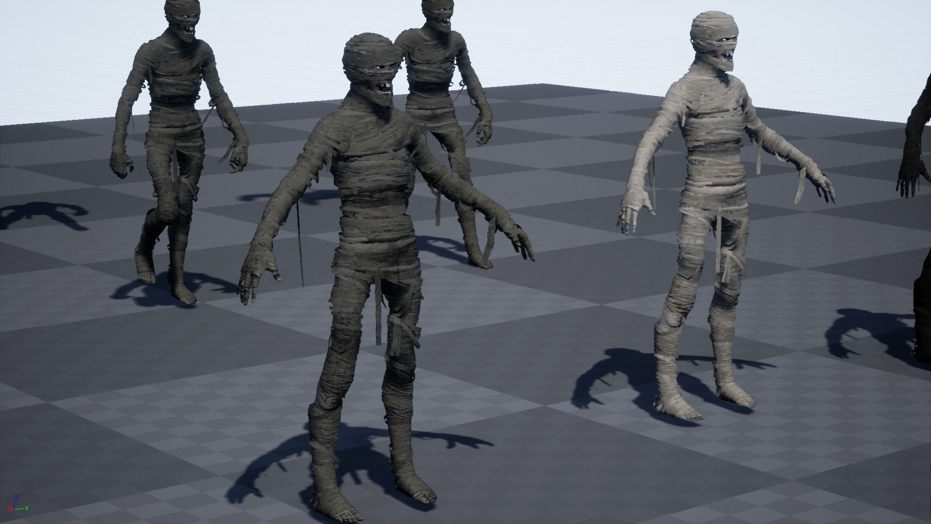 MummyGameReady mummy Low-poly 3D model_21