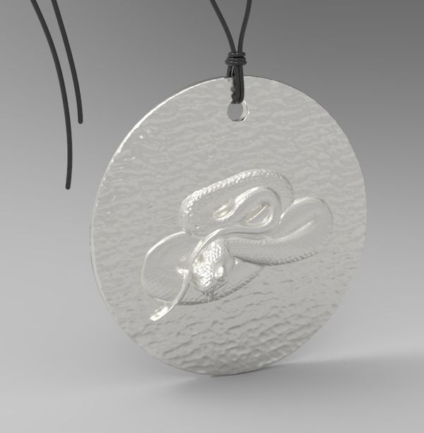 Chinese Zodiac Snake 3D print model_15