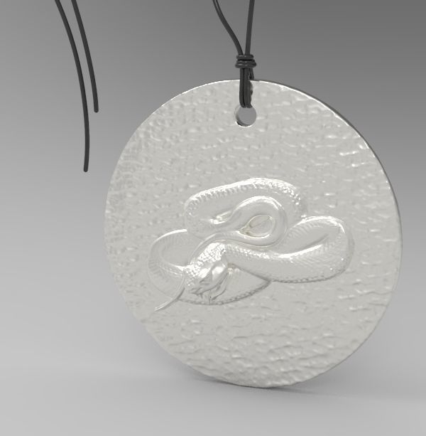 Chinese Zodiac Snake 3D print model_18