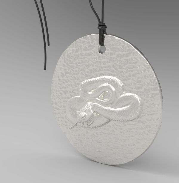 Chinese Zodiac Snake 3D print model_19