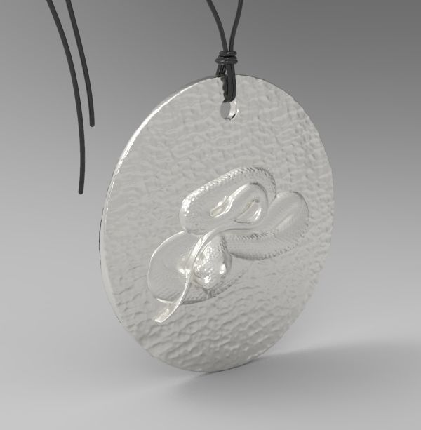 Chinese Zodiac Snake 3D print model_14
