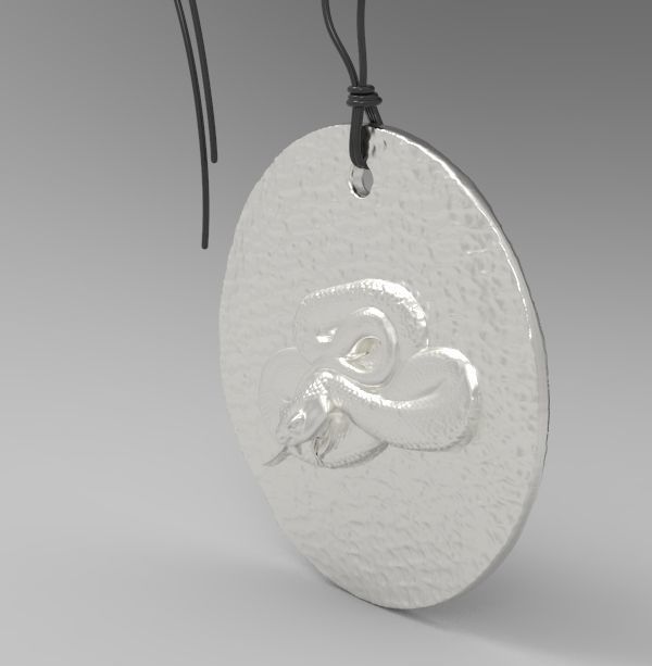 Chinese Zodiac Snake 3D print model_20