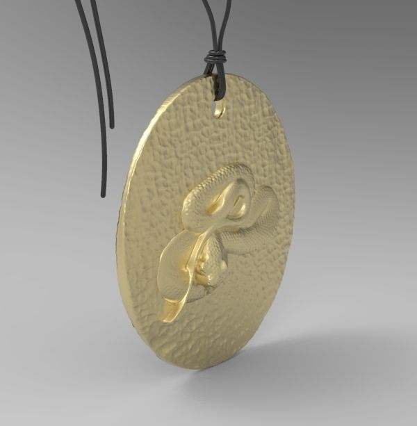 Chinese Zodiac Snake 3D print model_6