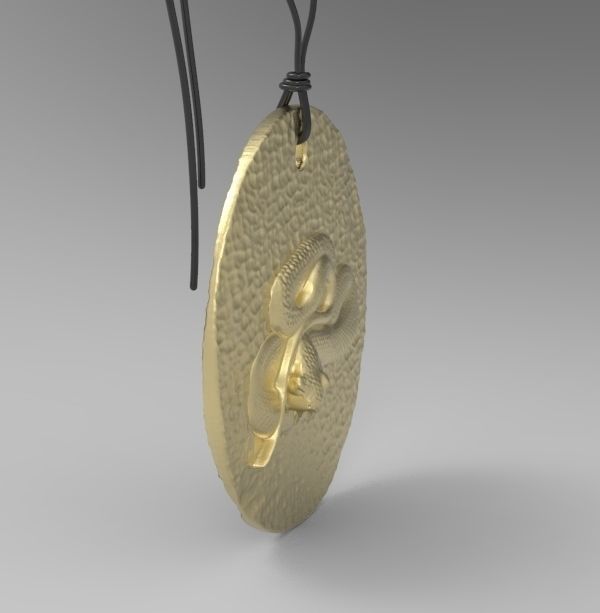 Chinese Zodiac Snake 3D print model_5