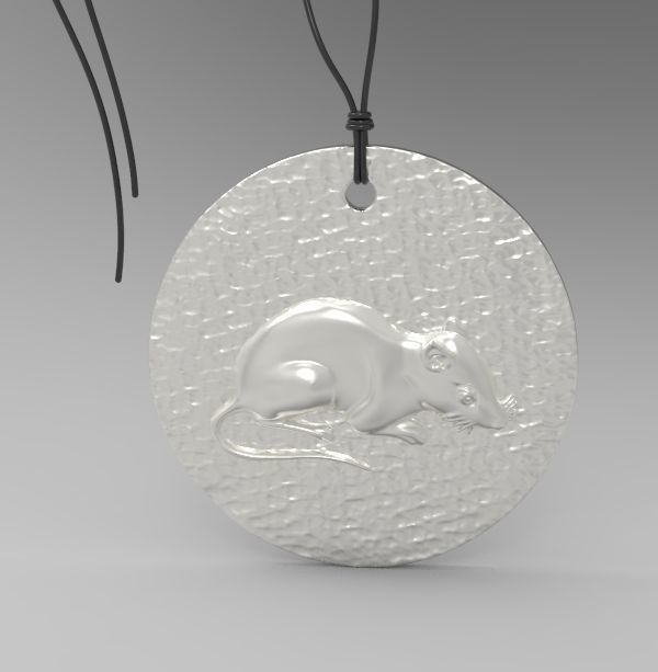 Chinese Zodiac Rat 3D print model_17