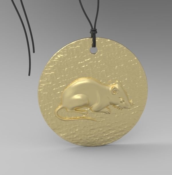 Chinese Zodiac Rat 3D print model_9